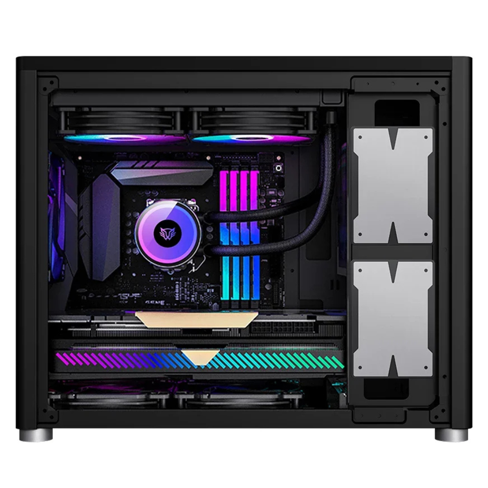 Gabinete Balam Rush Eris Jet GI985, Micro ATX, Negro