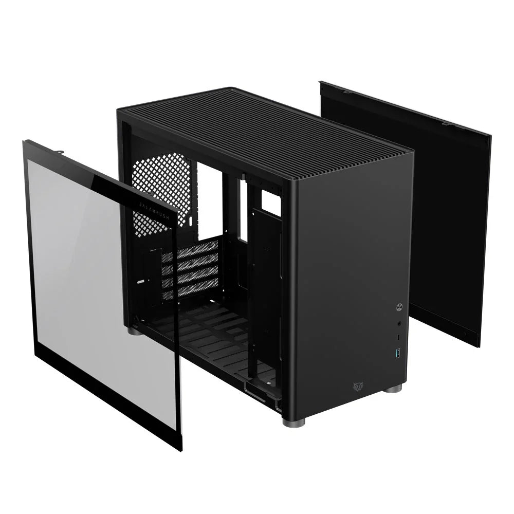 Gabinete Balam Rush Eris Jet GI985, Micro ATX, Negro