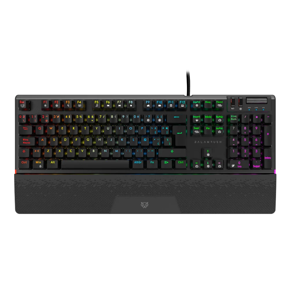 Teclado Mecánico Balam Rush Dominate Expert GK979 Álambrico | Negro