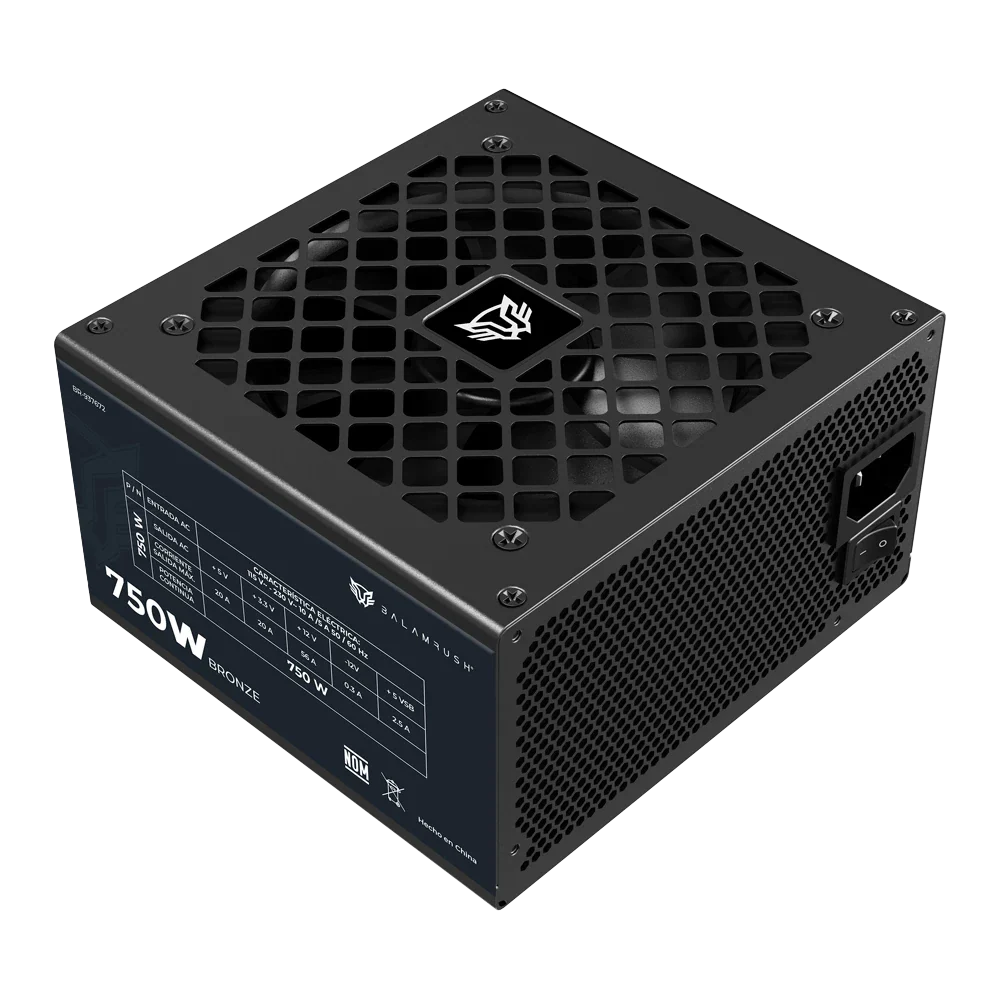 Fuente de Poder ATX 750W | GR Burst GR750B | Negro