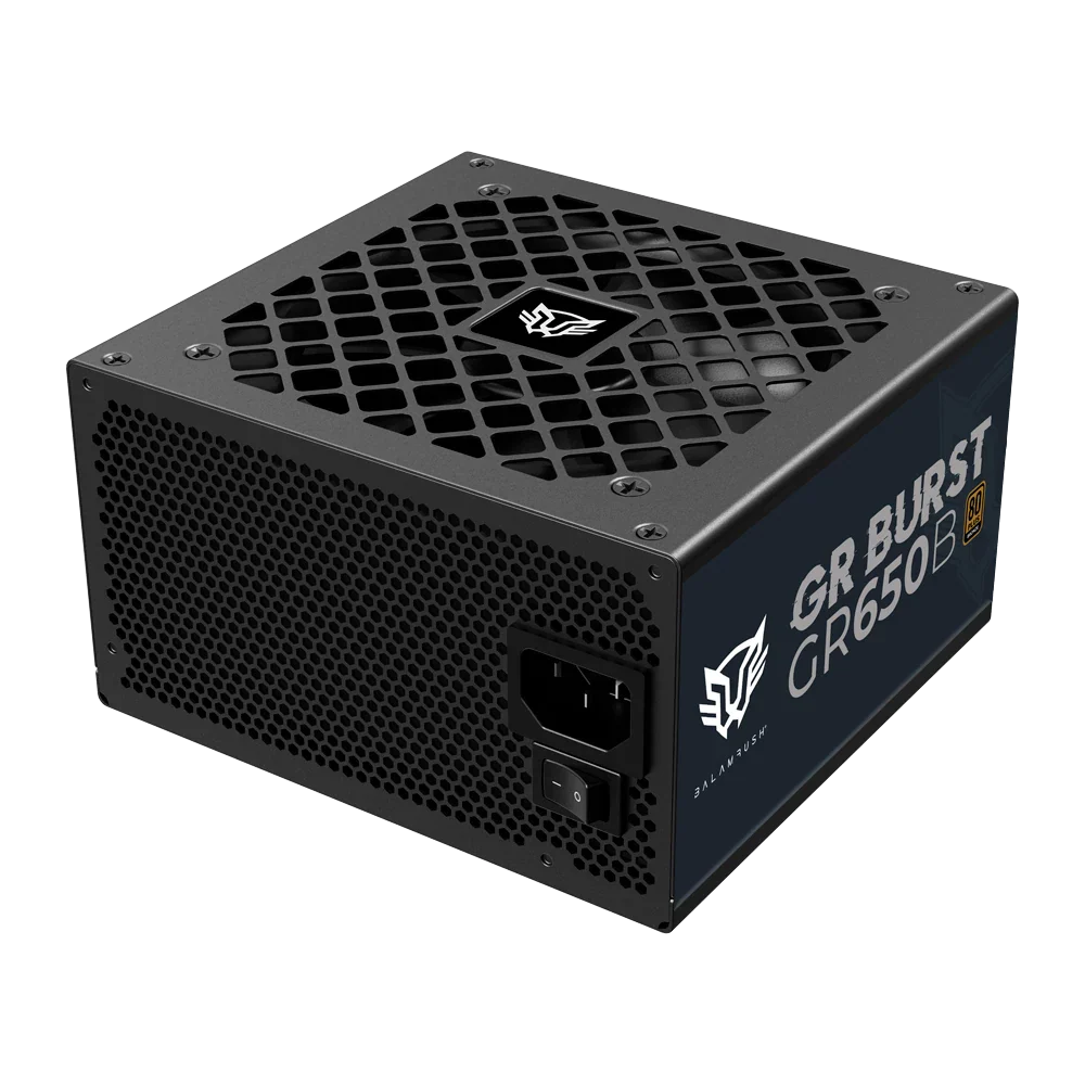 Fuente de Poder ATX 650W | GR Burst GR650B | Negro