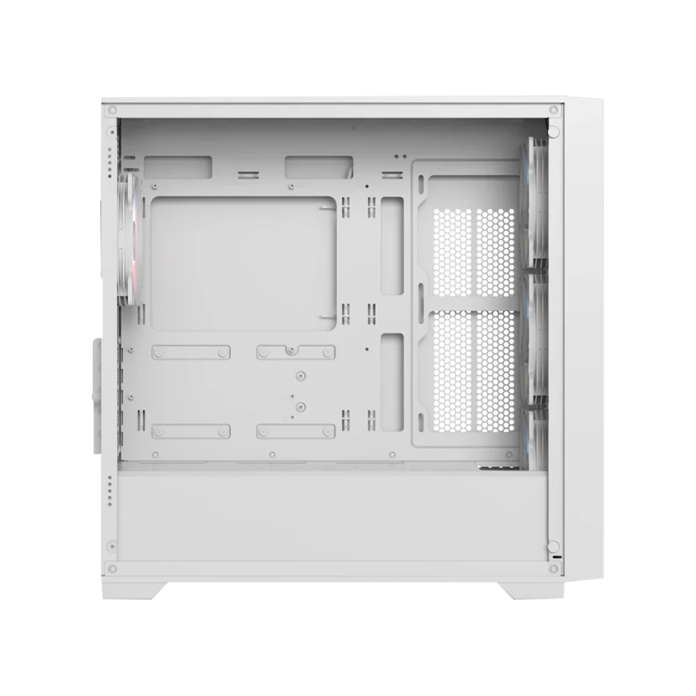 Gabinete Balam Rush Carbono Twin Mate 8000 - Micro ATX - Blanco