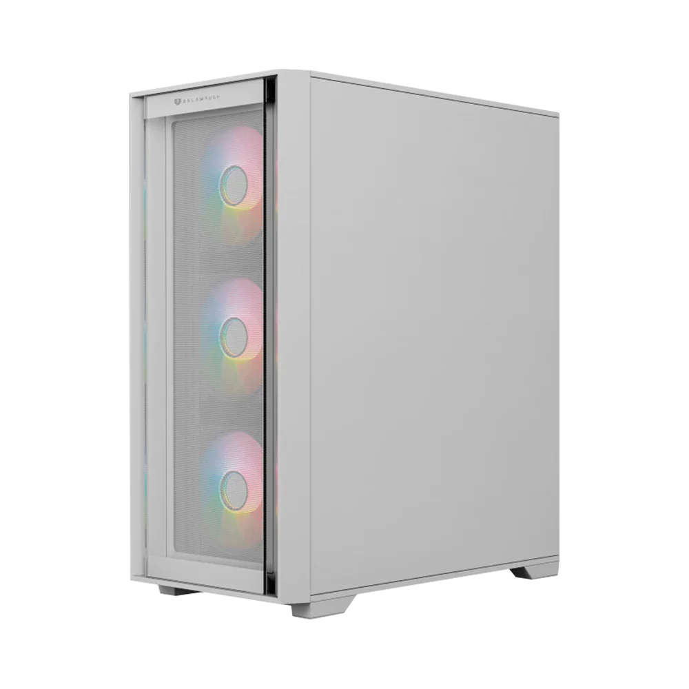 Gabinete Balam Rush Carbono Twin Mate 5000 - Micro ATX - Blanco