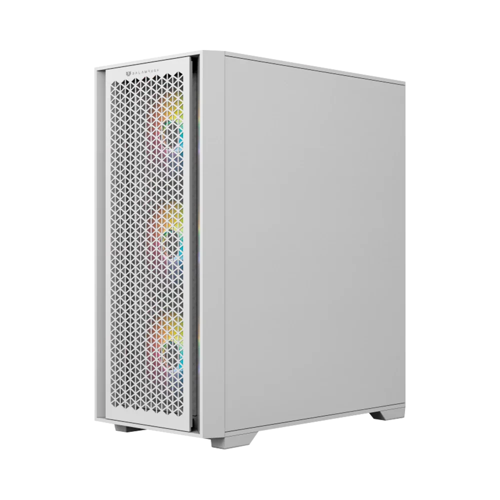 Gabinete Balam Rush Carbono Twin Mate 5000 - Micro ATX - Blanco