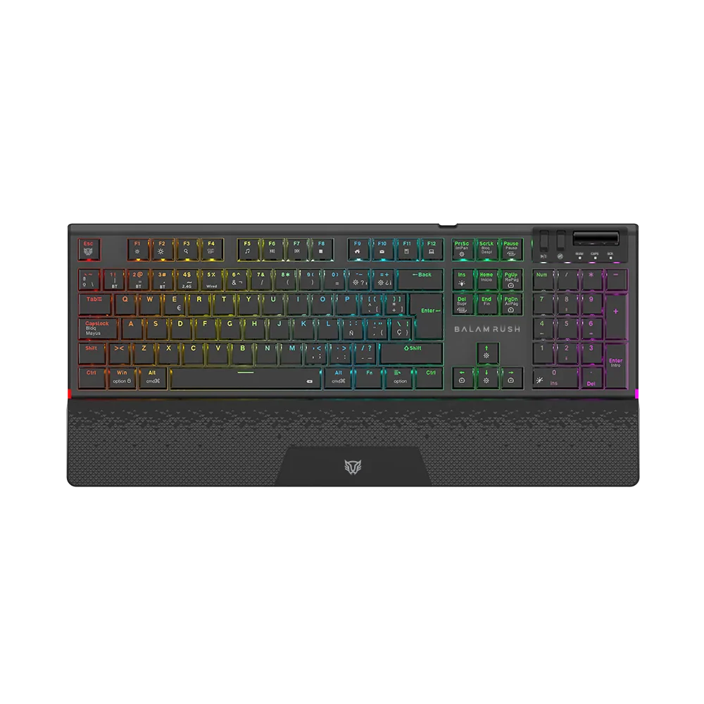Teclado Mecánico Balam Rush Dominate Expert GK979L RGB Inalámbrico | Negro