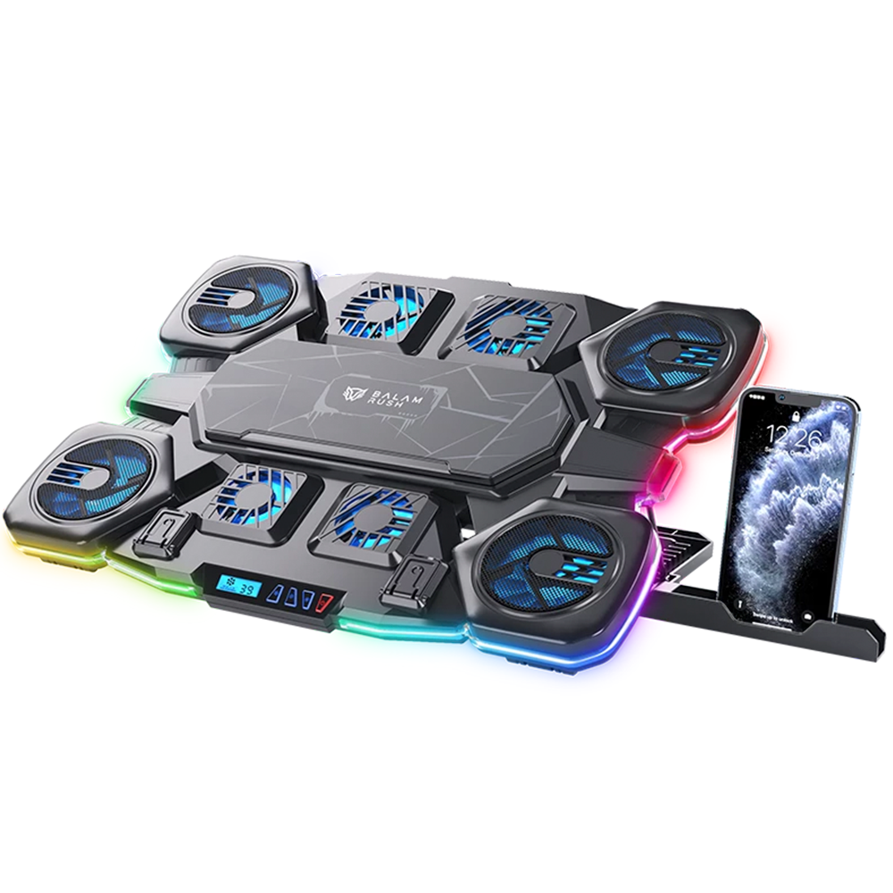 Base Enfriadora Balam Rush Eolox Cryotech EF780 para Laptop 17"