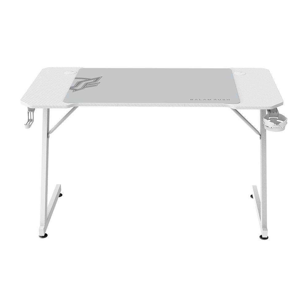 Balam Rush Escritorio Gamer Olympus Spot MRX4000, 60cm x 120cm, Blanco.