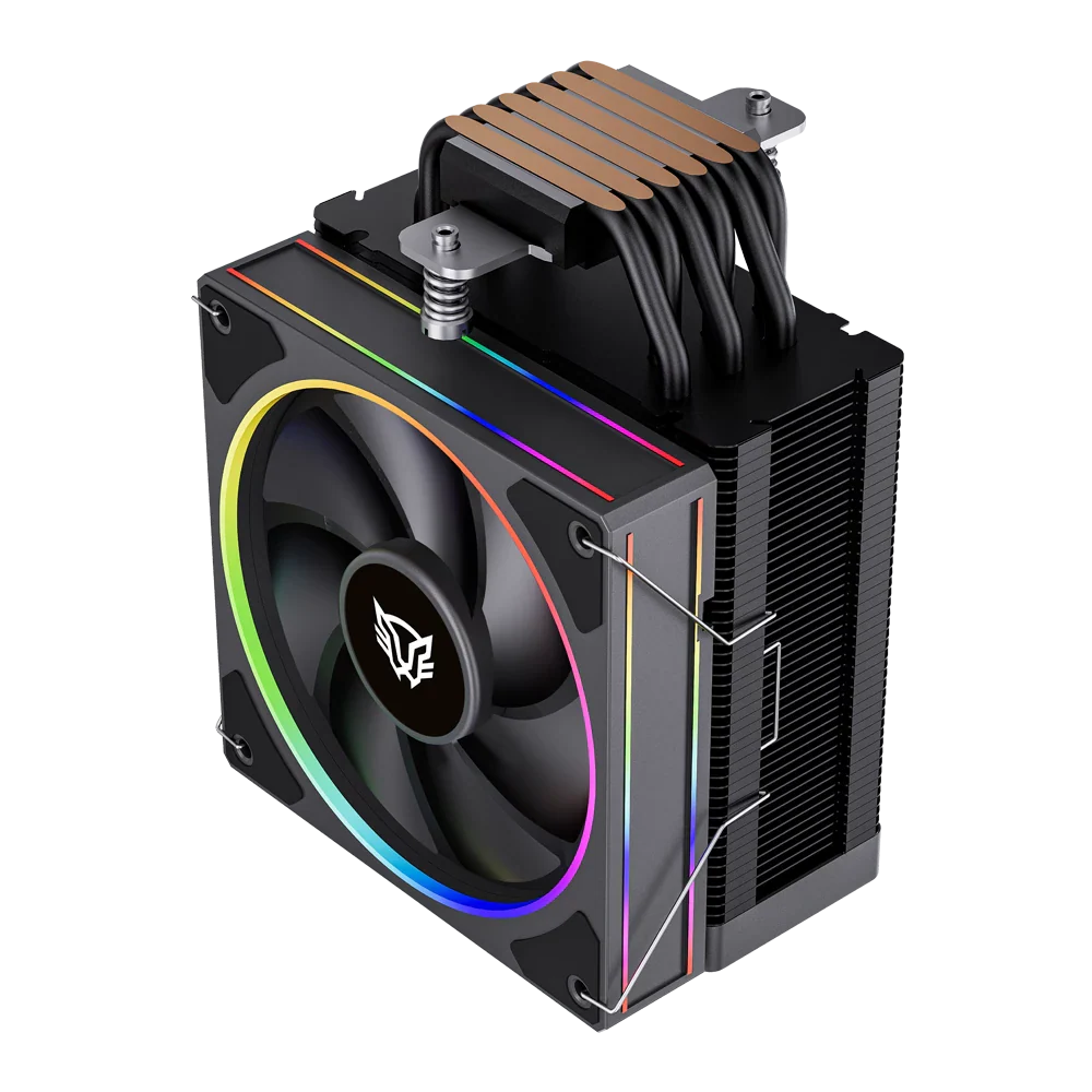 Ventilador Balam Rush Heliux Pro Hex65 120mm | Negro