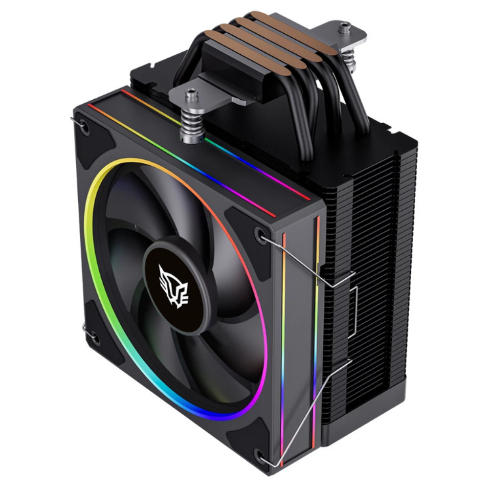 Disipador Balam Rush Heliox Pro Hex50, 120mm, RGB, Negro