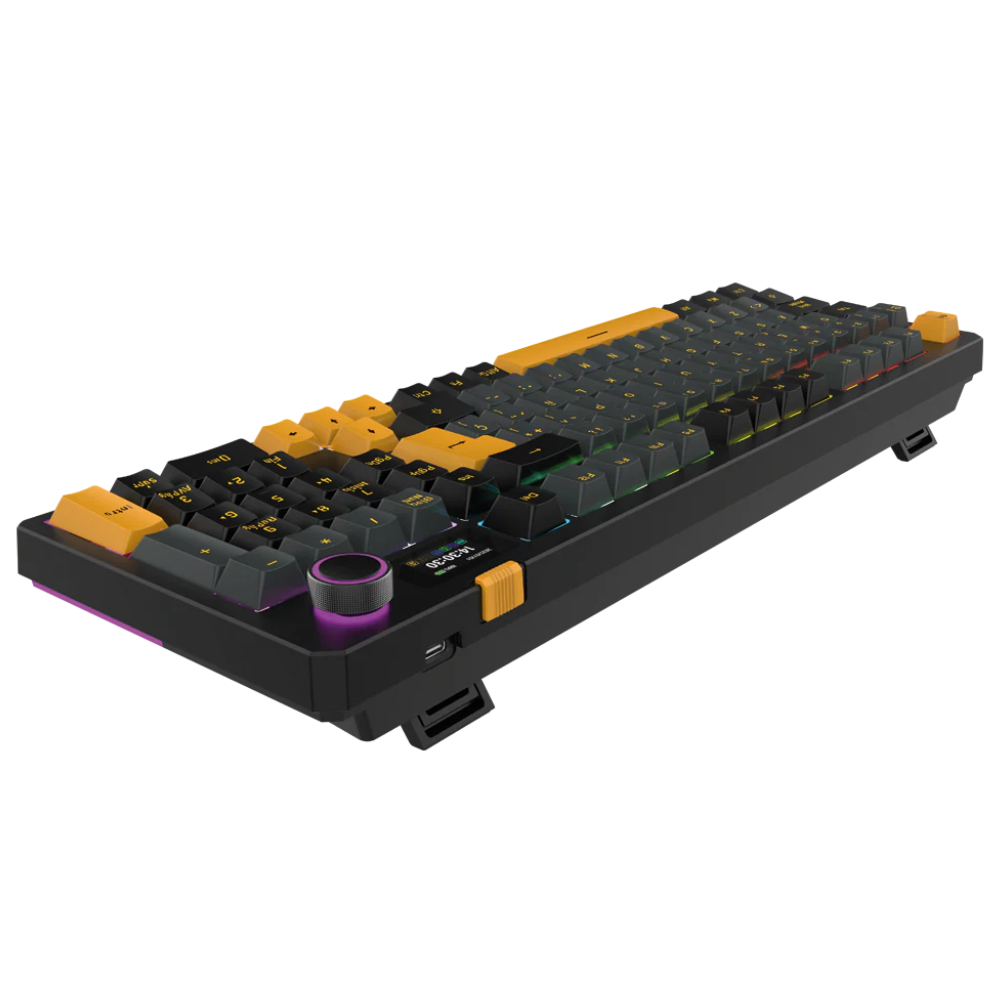 Teclado Inalambrico Balam Rush Defeat Level GK3, RGB 90%, Teclado Mecánico, Multicolor, Español.