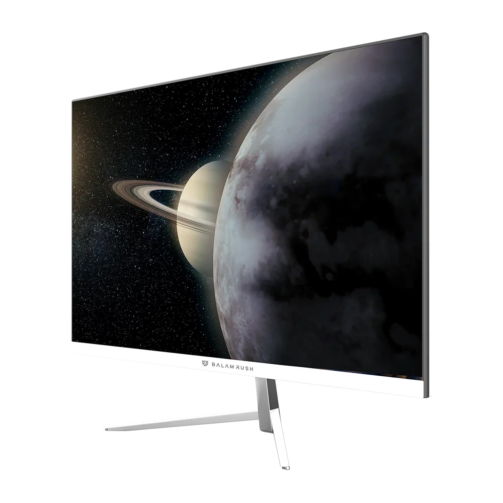 Monitor Balam Rush Gamer Plano 27" Titan MTG27Y Full HD 180Hz Blanco