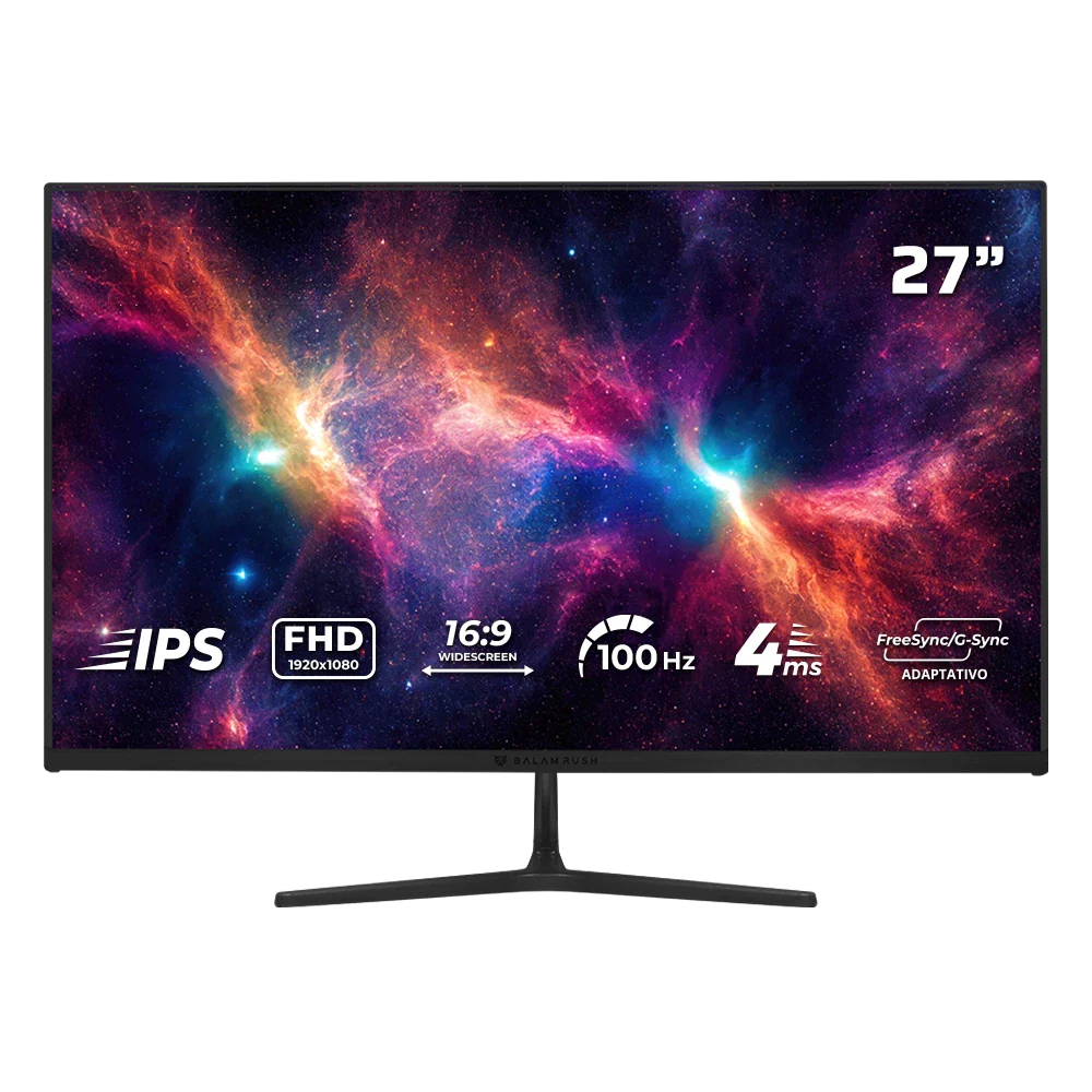 Monitor Balam Rush Plano 27P IPS Nebula MNG27Y Full HD 100Hz Blanco