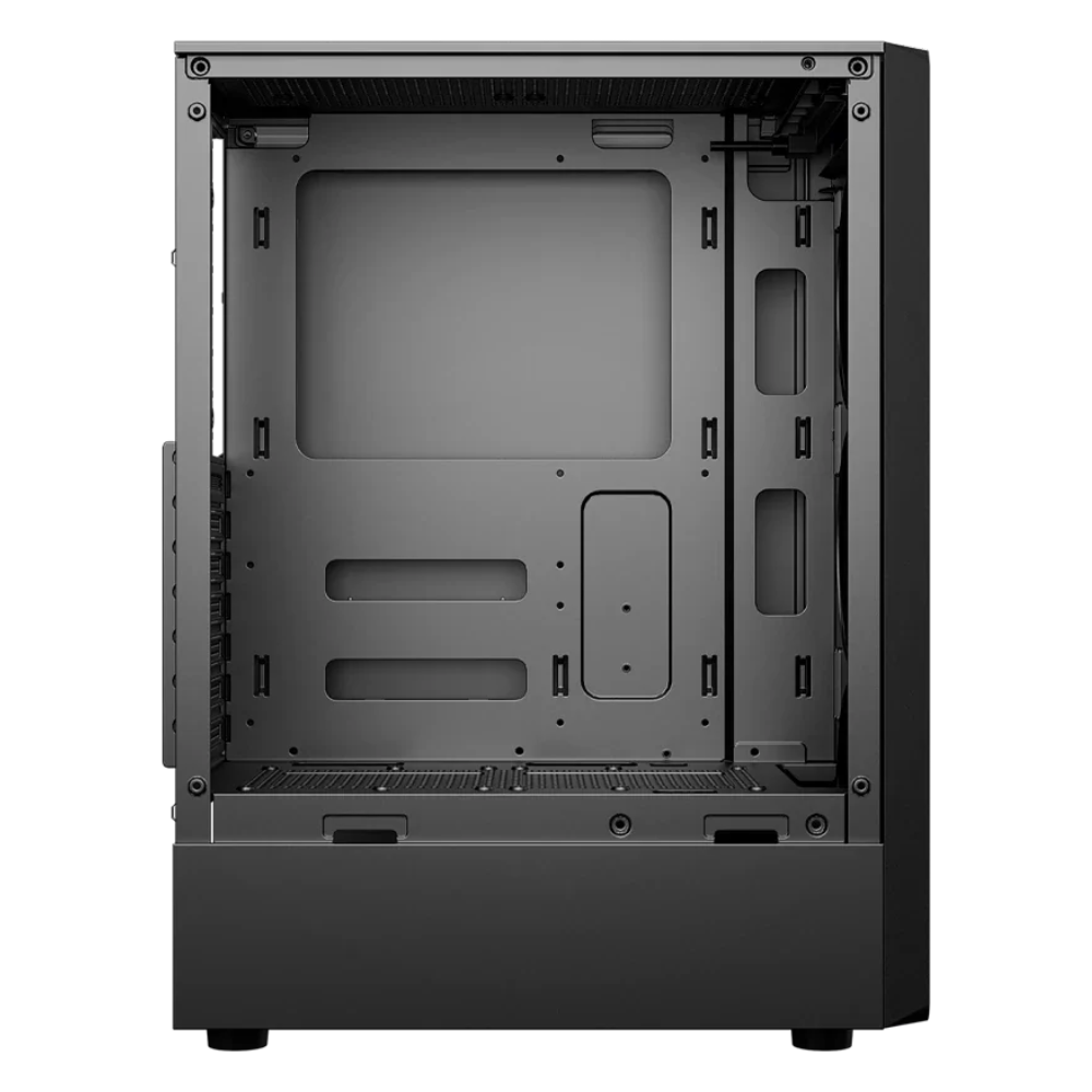 Gabinete Balam Rush Dragonfly Wood GM580 | ATX | Incluye 4 Ventiladores | Negro