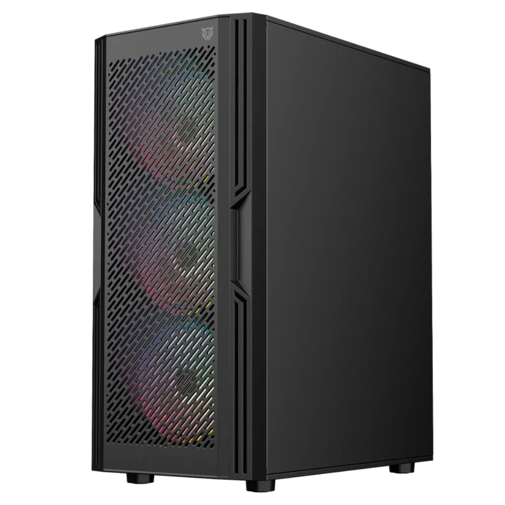 Gabinete Balam Rush Dragonfly Ventra GM570 | Max ATX | Incluye 4 ventiladores de 120mm | Negro