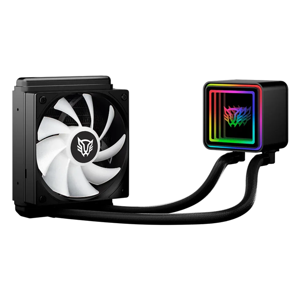 Enfriamiento Líquido Balam Rush Cryo Prism, ARGB, 120mm, hasta 1800RPM, Negro
