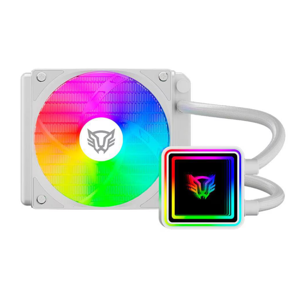 Enfriamiento Líquido Balam Rush CRYO PRISM 120 ICE, 1x 120mm, hasta 2550RPM, Blanco