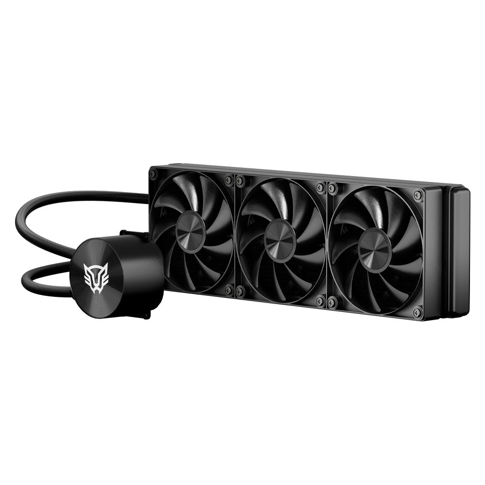 Enfriamiento Líquido Balam Rush Cryo Allblack, 3x 120mm, hasta 1800RPM, Negro
