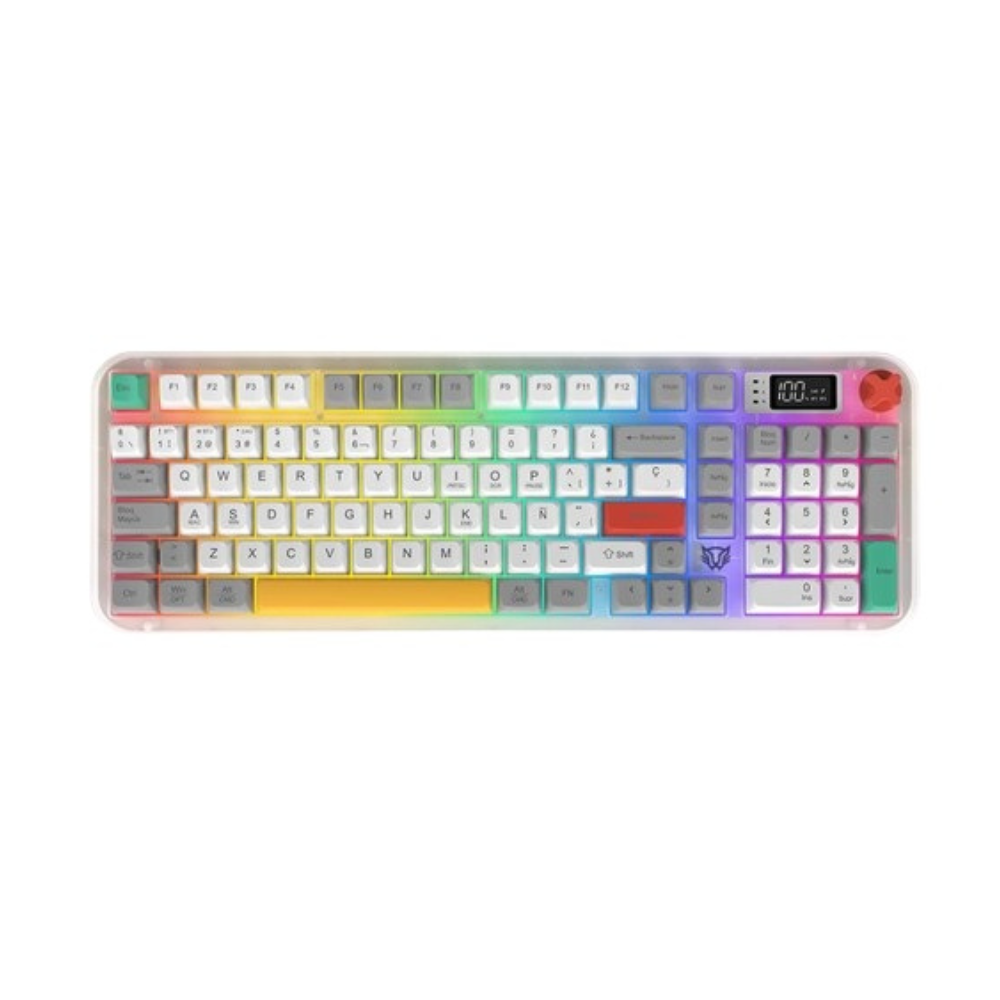 Teclado Inalambrico Balam Rush Warstrike Frost KG500FI