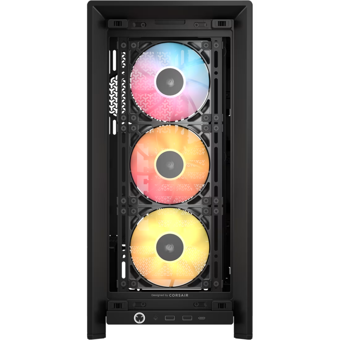Gabinete Corsair FRAME 4000D RS ARGB E-ATX Negro