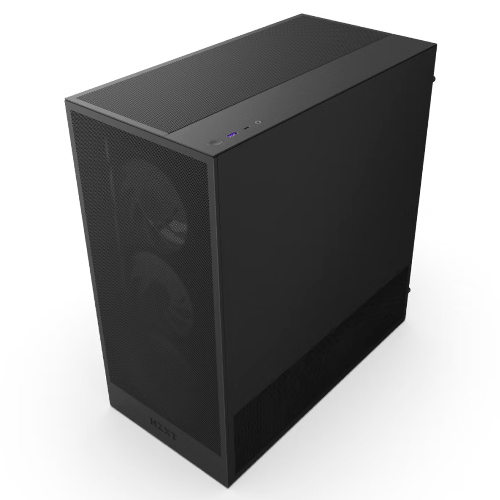 Gabinete Nzxt H5 Flow Edition Mid-Tower, Atx, Negro