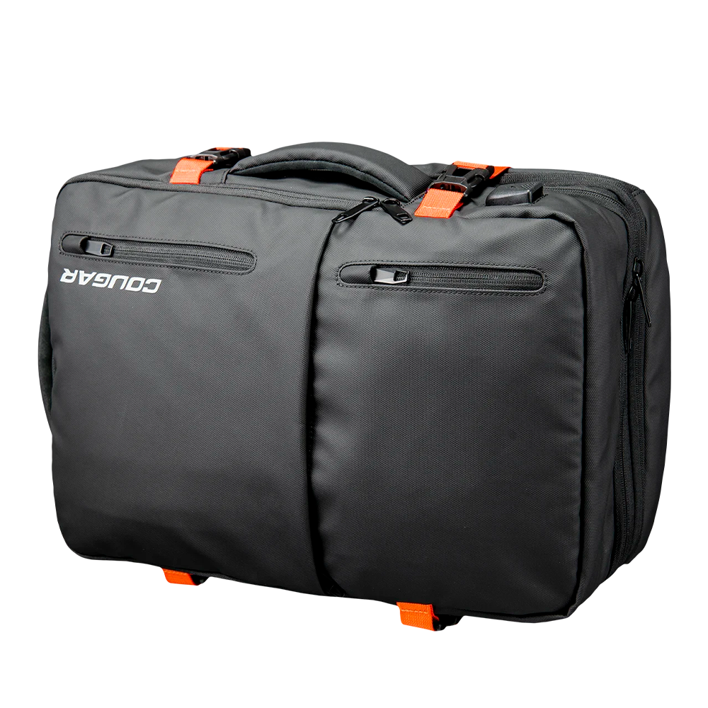 Mochila Cougar De Viaje Vanguard, resistente al agua, Negro.