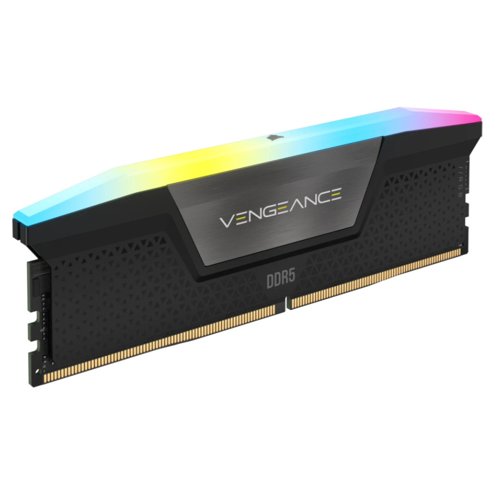 Memoria RAM DDR5 Corsair Vengeance 8GB, 5200MT/S, Negra.