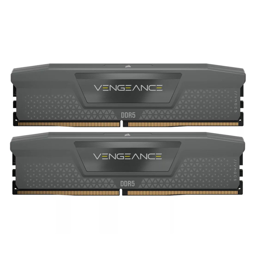 Memoria RAM Corsair Vengeance 64GB (2X32GB), DDR5, 6000MT/S, Gris.