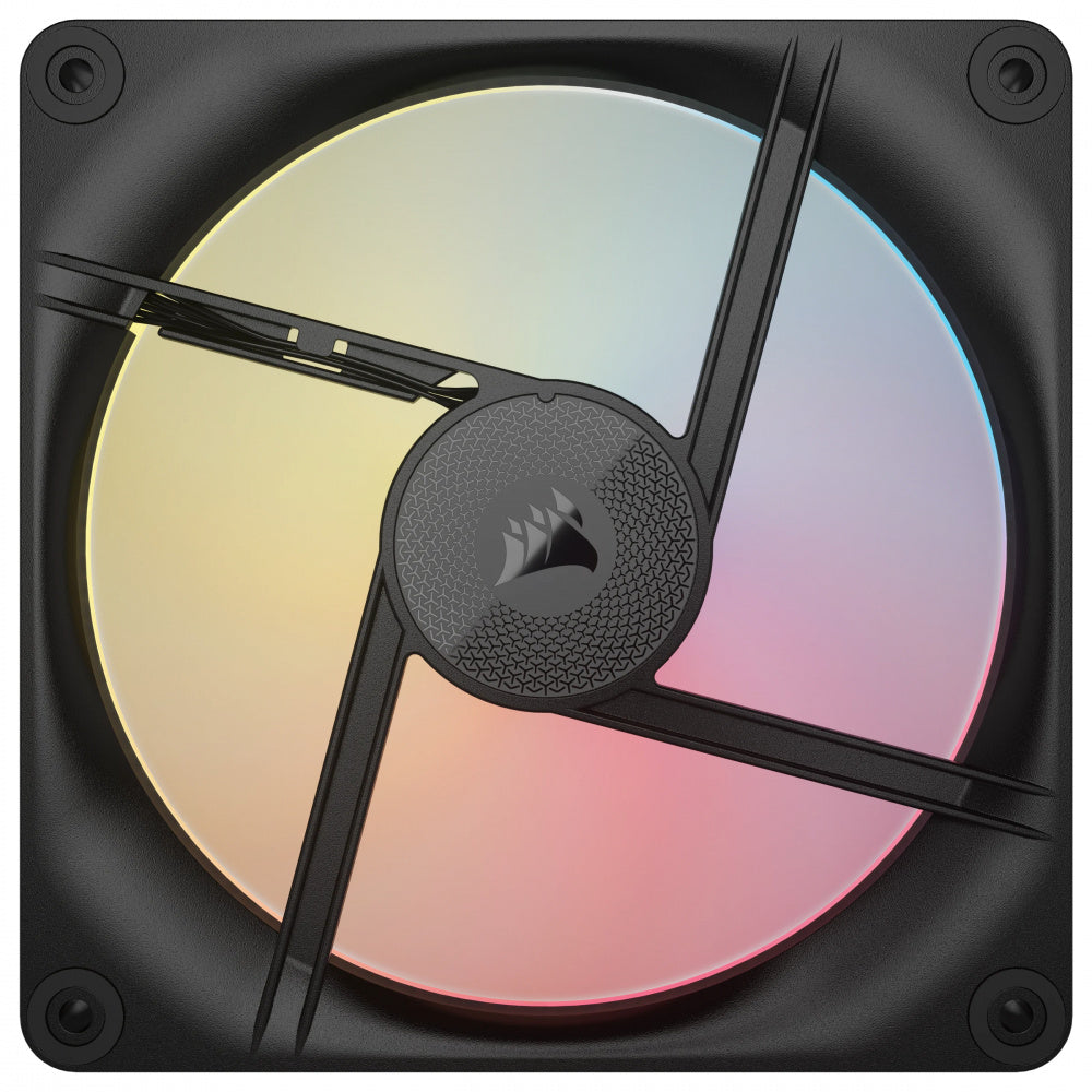 Kit de dos Ventiladores Corsair IQ Link LX140-5, 140mm, Magnético, Negro