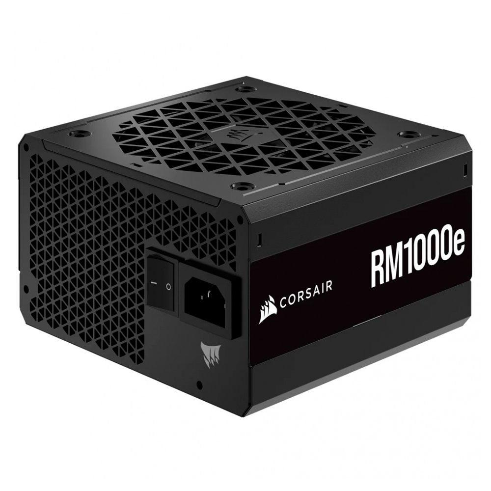 Fuente De Poder Corsair RM1000E, 1000W, Full Modular, Negra, 80 Plus Gold