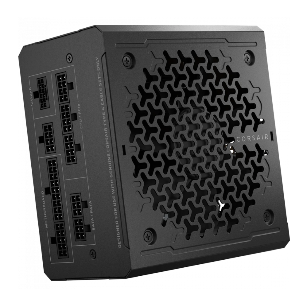 Fuente De Poder Corsair RM1000E, 1000W, Full Modular, Negra, 80 Plus Gold