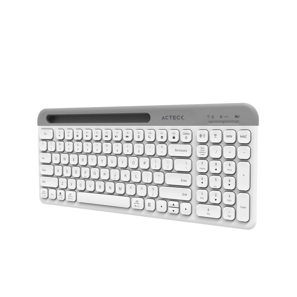 Kit De Teclado Y Mouse Acteck Creator Virtuos Silk MK720 Inalambrico - Blanco