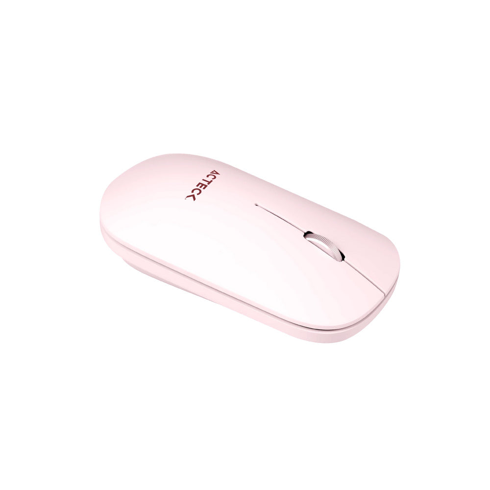 Kit De Teclado Y Mouse Acteck Creator Virtuos Silk MK720 Inalambrico Bluetooth - Rosa
