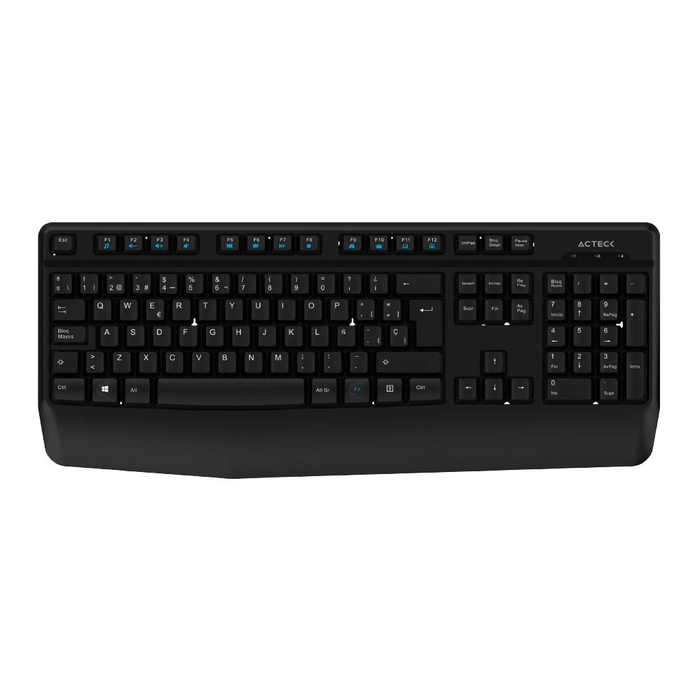 Kit De Teclado Y Mouse Acteck Creator Plus MK465 Inalambrico USB - Negro