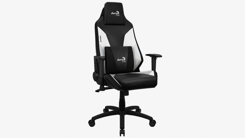 Silla Aerocool Gamer Admiral | Negro/Blanco