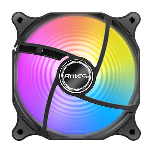 Ventilador Individual Antec F12 Racing ARGB 120mm - Negro