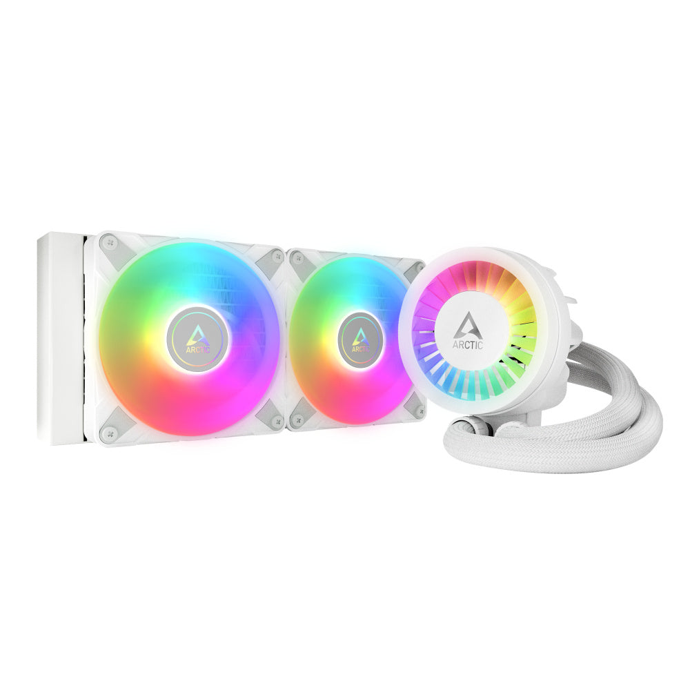 Enfriamiento Liquido Arctic Liquid Freezer III | 2x120MM| A-RGB | Blanco
