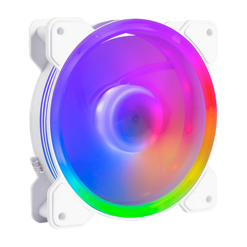 Kit De Ventiladores Balam Rush Eolox Blaze EX50KW- 3x 120mm - Blanco
