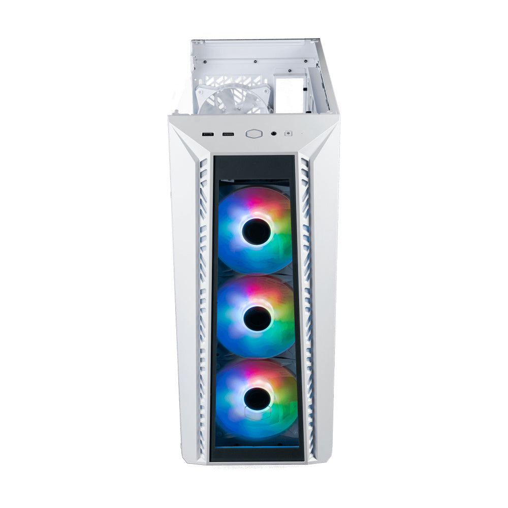 Gabinete Cooler Master Masterbox MB520 - ATX - Blanco