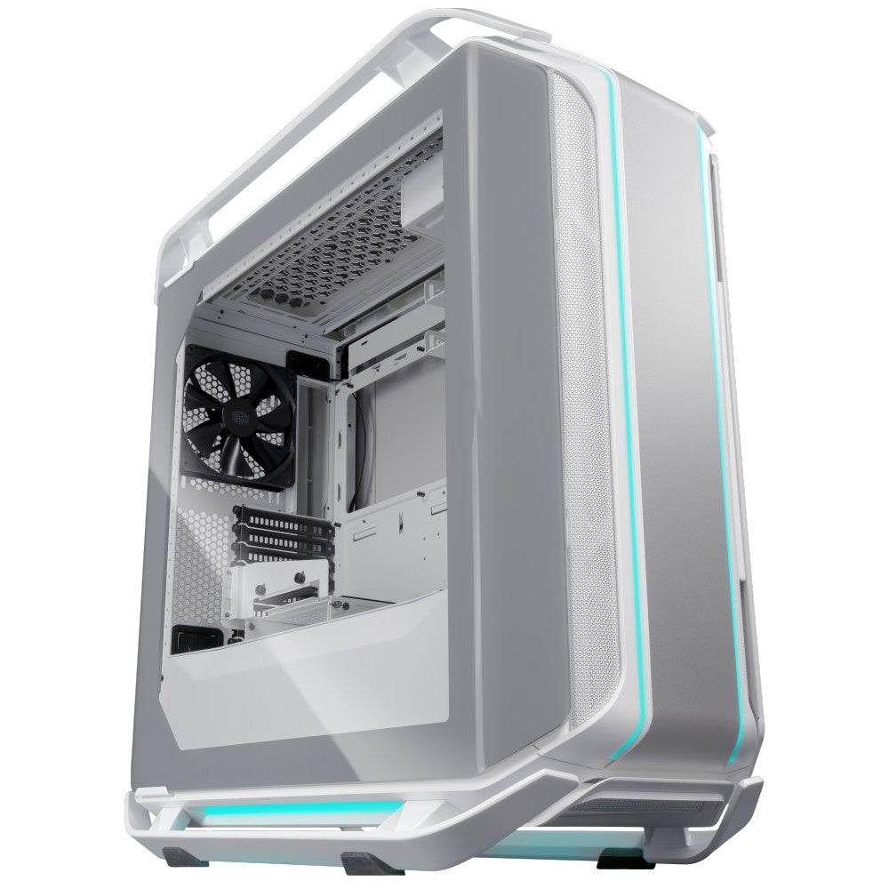 Gabinete Cooler C700M ARGB E-ATX Incluye 4 Ventiladores Blanco