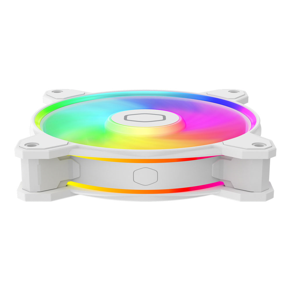 Ventilador Cooler Master Master MasterFan MF120 Halo 2 RGB 120mm - Blanco