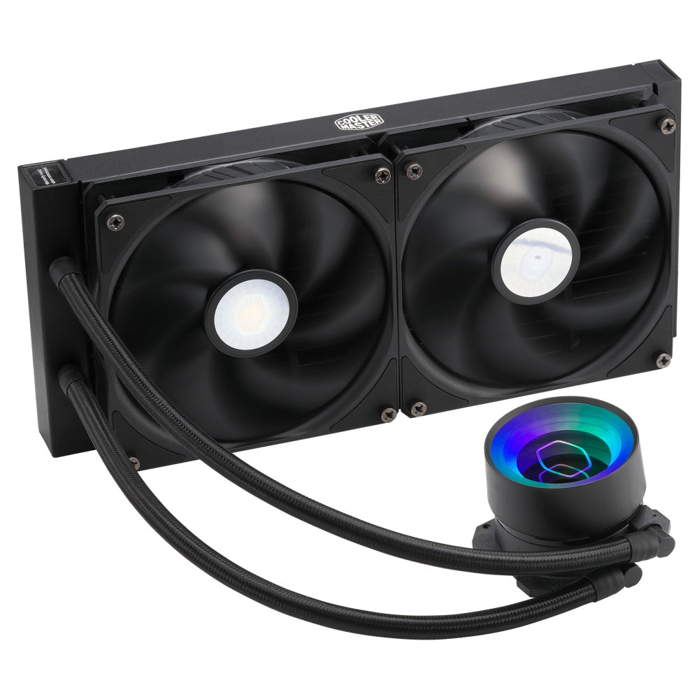 Enfriamiento Liquido Cooler Master Liquid ML280 Mirror Para CPU - 240mm - Negro