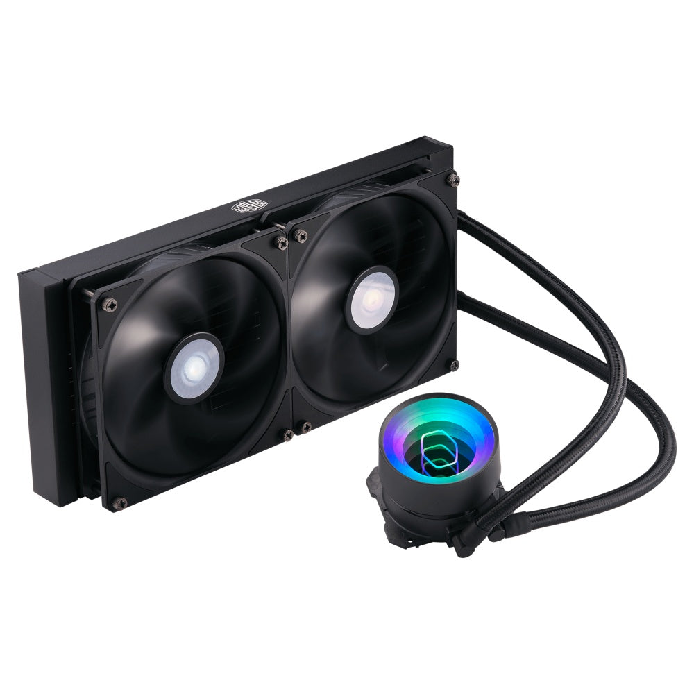 Enfriamiento Liquido Cooler Master Liquid ML280 Mirror Para CPU - 240mm - Negro