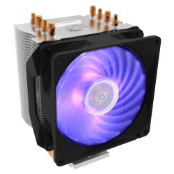 Disipador CPU Cooler Master Hyper H410R RGB- 92mm - Negro
