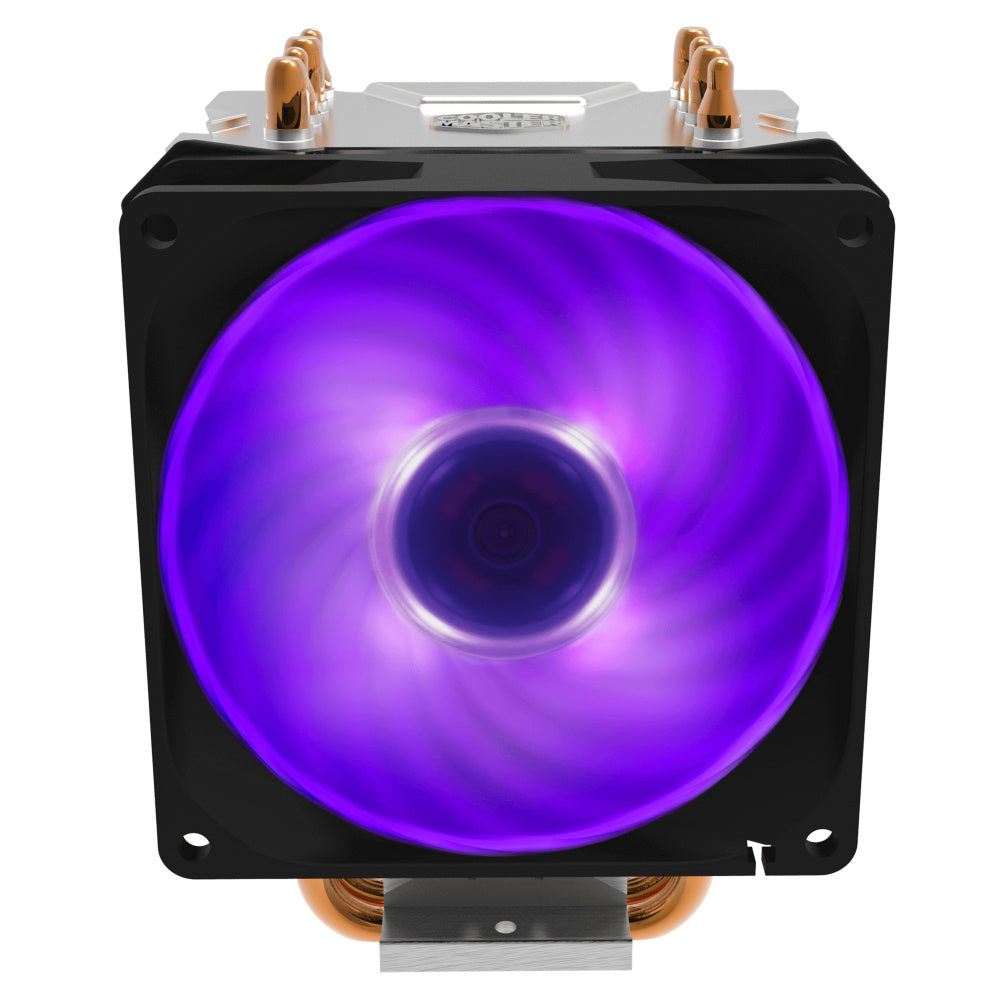 Disipador Cpu Cooler Master Hyper H410R Rgb - 92mm - Negro