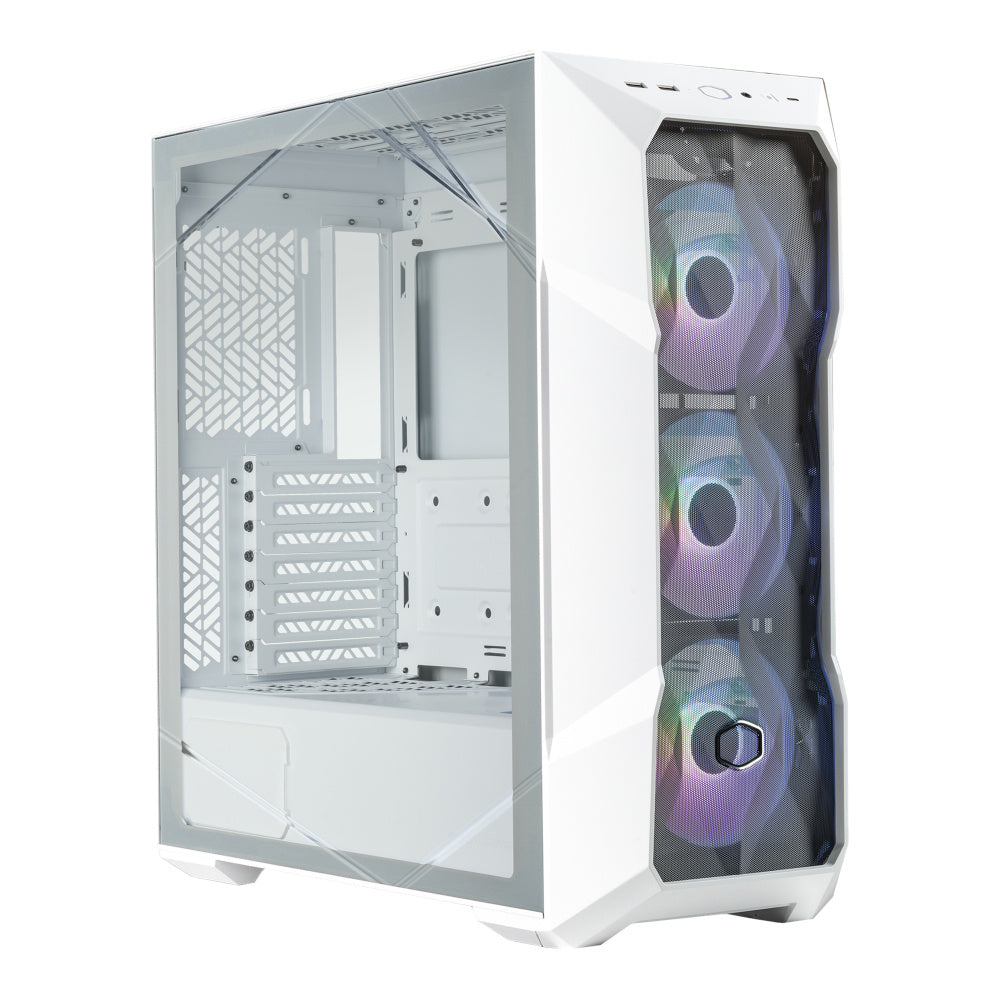 Gabinete Cooler Master MasterBox TD500 Mesh V2 - Micro ATX - Blanco
