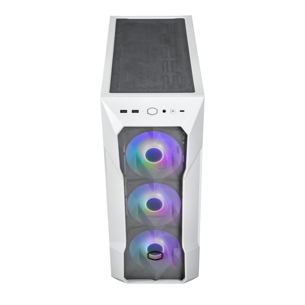 Gabinete Cooler Master MasterBox TD500 Mesh V2 - Micro ATX - Blanco