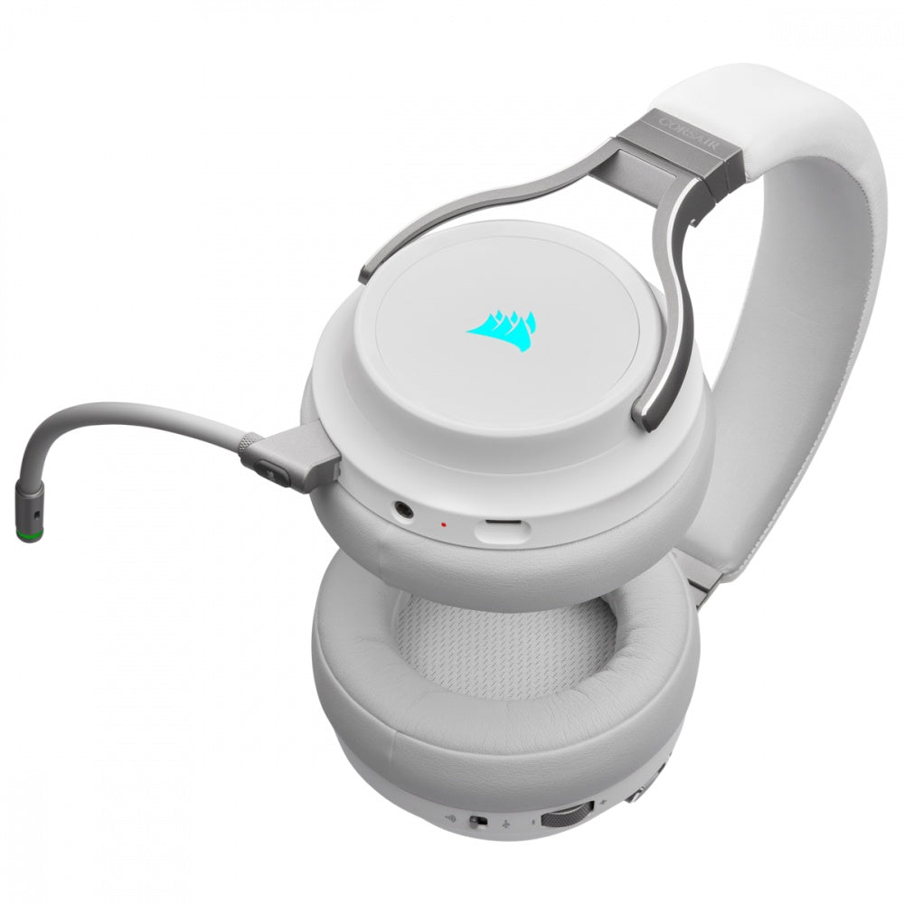 Audífonos Gamer Corsair VIRTUOSO RGB Wireless | Inalámbrico | Blanco