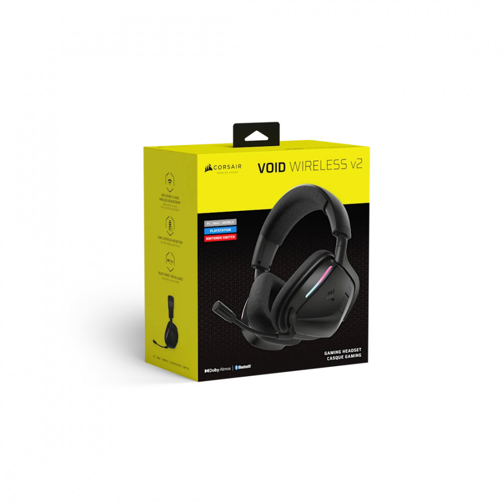 Audífonos Corsair Void Wireless V2 Carbon