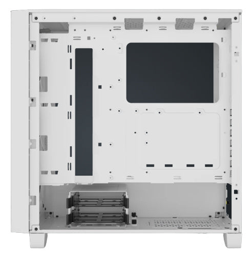 Gabinete Corsair 3000D RGB Airflow - Micro ATX - Blanco