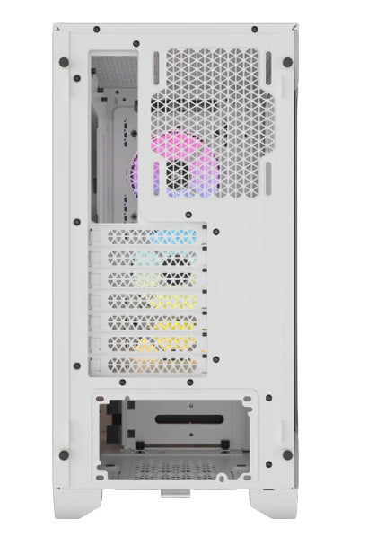 Gabinete Corsair 3000D RGB Airflow - Micro ATX - Blanco